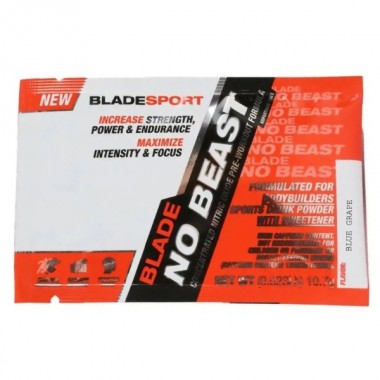 Комплекс до тренировки Blade Sport NO Beast 10,7 g /1 servings/ Grape