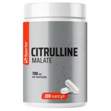 Цитруллин для спорта Sporter Citrulline Malate 700 mg 200 Caps