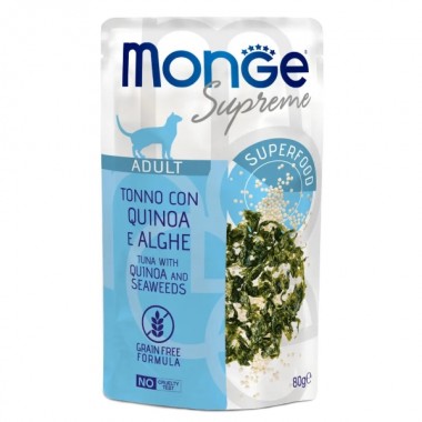  MONGE CAT WET Adult тунец с киноа и морскими водорослями 0,08