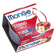 Влажный корм для котов MONGE CAT WET Adult тунец с яблоком 0,08