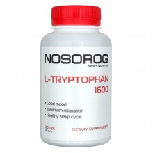 Триптофан для спорта Nosorog Nutrition L-Tryptophan 1600 120 Caps