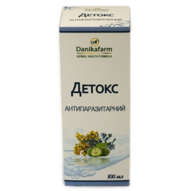 Антипаразитарный препарат DanikaFarm БАЖ Детокс Антипаразитарный 100 мл