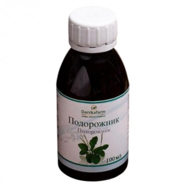 Комплекс для профилактики дыхательной системы DanikaFarm БАЖ Подорожник 100 мл