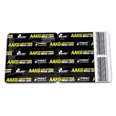 Аргинин для спорта Olimp Nutrition AAKG Extreme mega caps 30 Caps