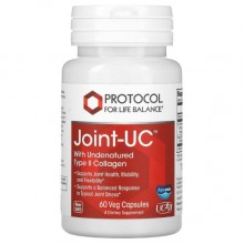 Комплекс для суставов Protocol for Life Balance Joint-UC With Undenatured Type 2 Collagen 60 Veg Caps Комплекс для суставов Protocol for Life Balance Joint-UC With Undenatured Type 2 Collagen 60 Veg Caps