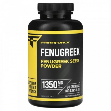 Тестостероновый бустер Primaforce Fenugreek Seed Powder 675 mg 180 Caps Тестостероновый бустер Primaforce Fenugreek Seed Powder 675 mg 180 Caps