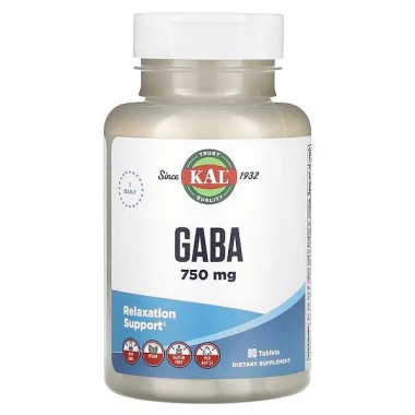 Аминокомплекс KAL GABA 750 mg 90 Tabs