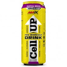 Комплекс до тренировки Amix Nutrition CellUp Drink 500 ml Tropical Breeze Комплекс до тренировки Amix Nutrition CellUp Drink 500 ml Tropical Breeze