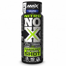Комплекс до тренировки Amix Nutrition Nitro NOX Hardcore Pre-Treining Shot 60 ml /1 servings/ Grape