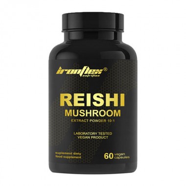 Грибной комплекс IronFlex Reishi Mushroom 60 Veg Caps
