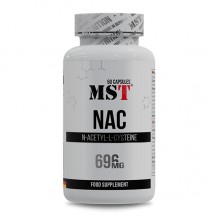 Ацетилцистеин (NAC) для спорта MST Nutrition NAC 60 Caps
