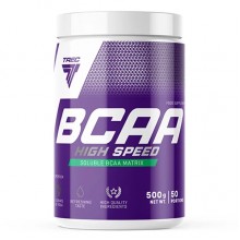 Аминокислота BCAA для спорта Trec Nutrition BCAA Hight Speed 500 g /50 servings/ Cola