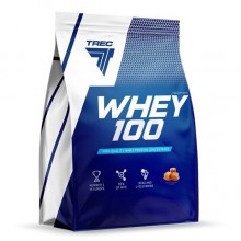 Протеин Trec Nutrition Whey 100 2275 g /75 servings/ Salted caramel
