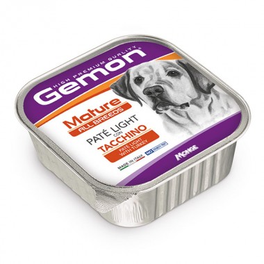 Gemon Dog Wet Adult индейка 0,15 Кг  Gemon Dog Wet Adult индейка 0,15 Кг