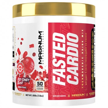 Комплексный жиросжигатель Magnum Nutraceuticals Fasted Cardio 205 g /50 servings/ Red Candy Blast