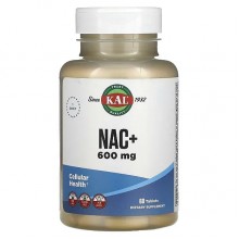 Ацетилцистеин KAL NAC+ 600 mg 60 Tabs Ацетилцистеин KAL NAC+ 600 mg 60 Tabs