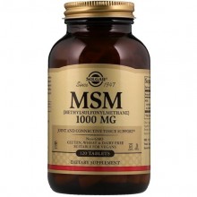 Препарат для суставов и связок Solgar MSM 1000 mg 120 Tabs