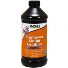 Лецитин NOW Foods SUNFLOWER LIQUID LECITHIN 16 FL OZ 473 ml Лецитин NOW Foods SUNFLOWER LIQUID LECITHIN 16 FL OZ 473 ml
