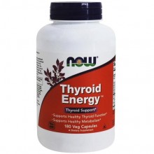 Комплекс для профилактики щитовидной железы NOW Foods Thyroid Energy 180 Veg Caps
