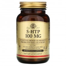 Триптофан Solgar 5-HTP 100 mg 90 Veg Caps Триптофан Solgar 5-HTP 100 mg 90 Veg Caps