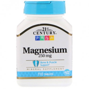 Микроэлемент Магний 21st Century Magnesium 250 mg 110 Tabs