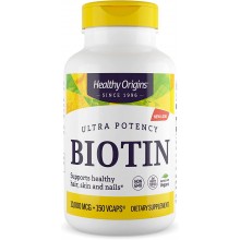 Биотин Healthy Origins Biotin Ultra Potency 10000 mcg 150 Veg Caps