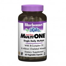 Витаминно-минеральный комплекс Bluebonnet Nutrition MultiONE Iron free 60 Veg Caps