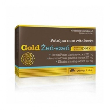 Натуральная добавка для спорта Olimp Nutrition Gold Ginseng Complex 30 Tabs