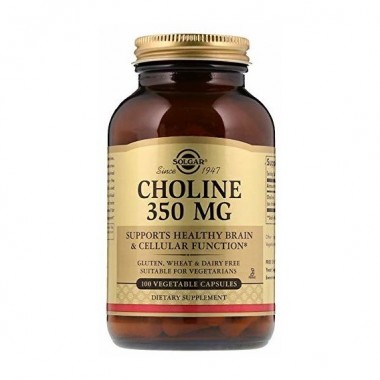 Инозитол Solgar Choline 350 mg 100 Veg Caps