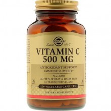 Витамин C Solgar Vitamin C 500 mg 100 Veg Caps