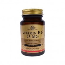 Пиридоксин Solgar Vitamin B6 25 mg 100 Veg Tabs Пиридоксин Solgar Vitamin B6 25 mg 100 Veg Tabs