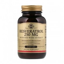 Ресвератрол Solgar Resveratrol 250 mg 30 Softgels