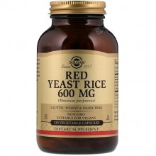 Красный рис Solgar Red Yeast Rice 600 mg 120 Veg Caps Красный рис Solgar Red Yeast Rice 600 mg 120 Veg Caps