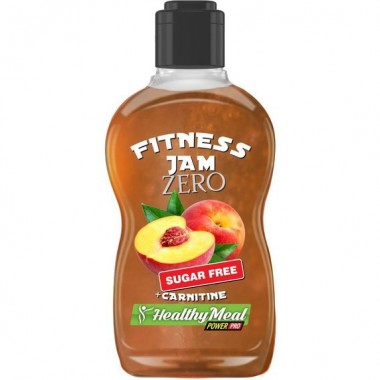 Заменитель питания Power Pro Фитнес-джем ZERO с карнитином 200 g Персик