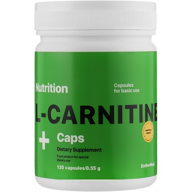 Жиросжигатель для спорта EntherMeal L-Carnitine 120 Caps