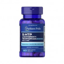 Триптофан Puritan's Pride 5-HTP 200 mg 60 Caps