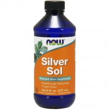 Коллоидное серебро NOW Foods SILVER SOL 10 PPM LIQUID 8 FL OZ 237 ml Коллоидное серебро NOW Foods SILVER SOL 10 PPM LIQUID 8 FL OZ 237 ml