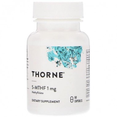 Фолиевая кислота Thorne Research 5-MTHF 1 mg 60 Caps