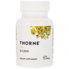 Витамин D Thorne Research D-1000 90 Caps