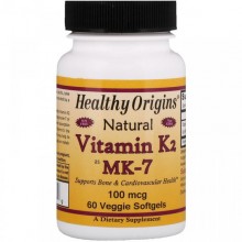Витамин K Healthy Origins Vitamin K2 as MK-7 Natural 60 Veg Softgels Витамин K Healthy Origins Vitamin K2 as MK-7 Natural 60 Veg Softgels