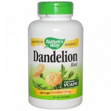Комплекс для профилактики работы печени Nature's Way Dandelion Root 525 mg 180 Veg Caps