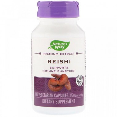 Грибной комплекс Nature's Way Reishi Standardized 100 Veg Caps Грибной комплекс Nature's Way Reishi Standardized 100 Veg Caps