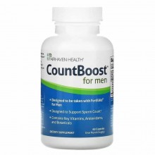 Комплекс для профилактики репродуктивной функии у мужчин Fairhaven Health CountBoost for Men 60 Caps