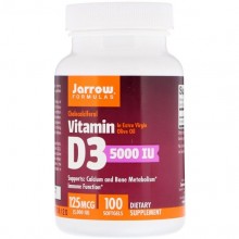Витамин D Jarrow Formulas Vitamin D3 5000 IU 100 Softgels