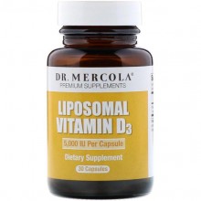 Витамин D Dr. Mercola Liposomal Vitamin D3 5000 IU 30 Caps Витамин D Dr. Mercola Liposomal Vitamin D3 5000 IU 30 Caps