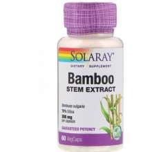 Противопростудное средство Solaray Bamboo Stem Extrac 300 mg 60 Veg Caps
