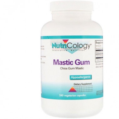 Смола мастикового дерева Nutricology Mastic Gum 240 Veg Caps