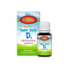 Витамин D Carlson Labs Kid's Super Daily D3 400 IU 10,3 ml
