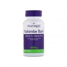 Йохимбе Natrol Yohimbe Bark 500 mg 90 Caps