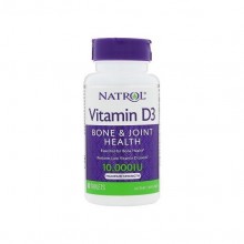 Витамин D Natrol Vitamin D3 10000 IU 60 Tabs